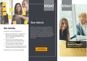 FLYER QUICK CHECK DIGITALE PERSONALAKTE